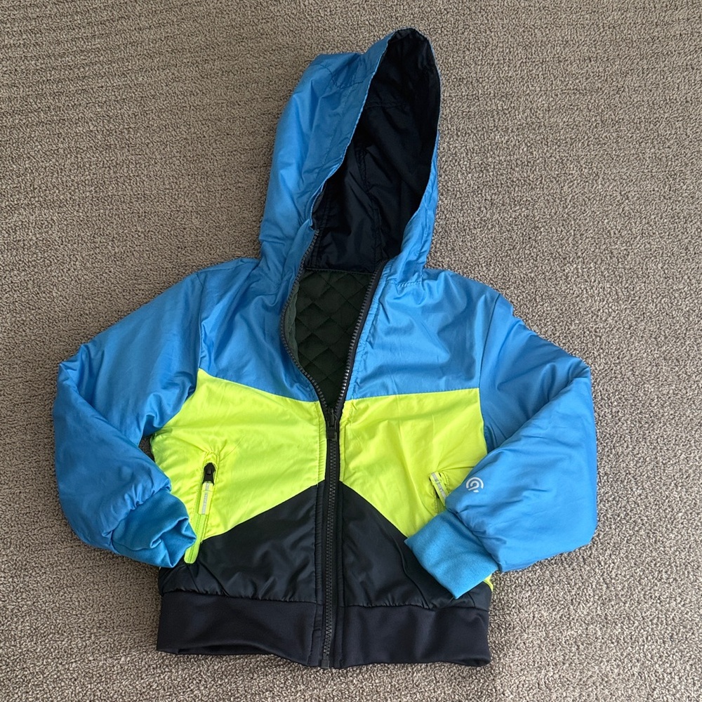 Boys Reversible Zip Up Jacket